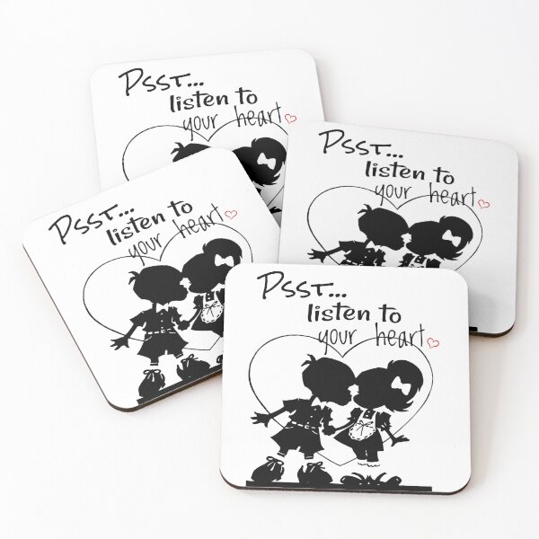 Item preview, Psst...listen to your heart designed and sold by Karaburmagirl.
