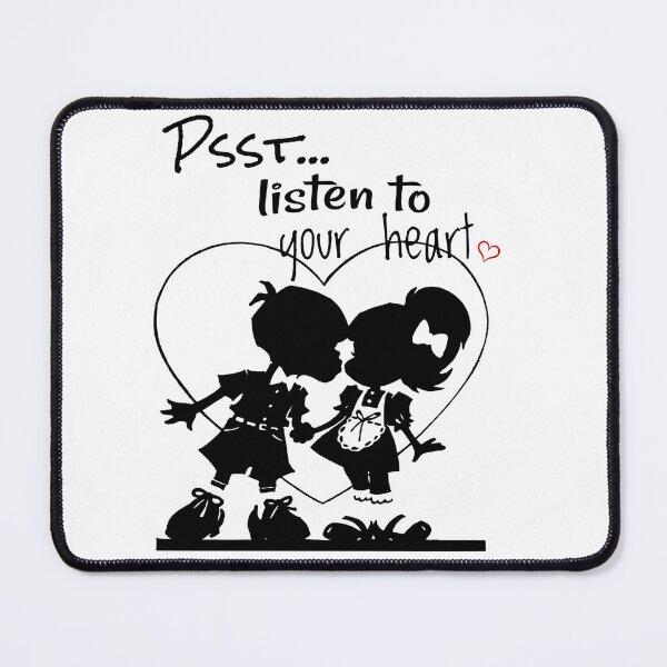 Item preview, Psst...listen to your heart designed and sold by Karaburmagirl.