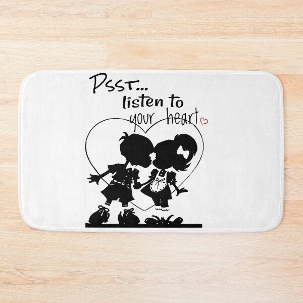 Item preview, Psst...listen to your heart designed and sold by Karaburmagirl.