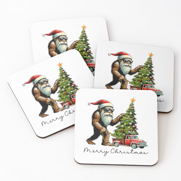 Item preview, Holiday Bigfoot Lights Classic Tree Retro Festive Christmas Vintage Christmas designed and sold by FrankyTepper.