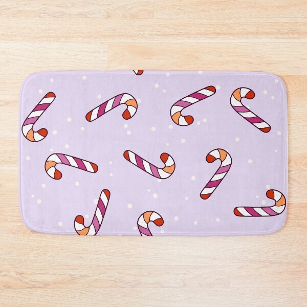 Item preview, Lesbian Candy Cane – Cute Queer Christmas Pattern designed and sold by Cannaxes Studio.