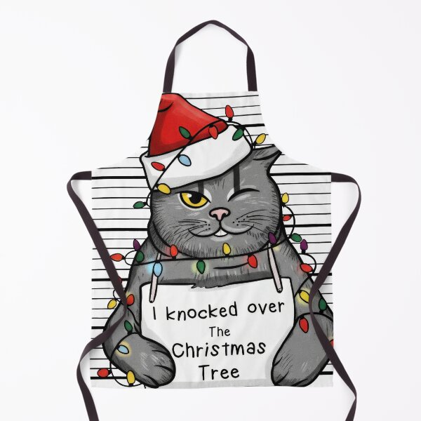 Item preview, Naughty Cat Christmas Mugshot Takedown designed and sold by zoughlal.