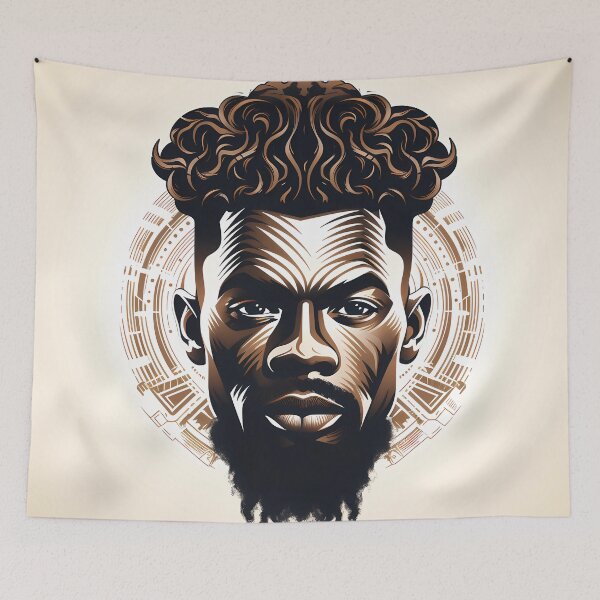 Item preview, Afrofuturist lines designed and sold by mmelaninn.