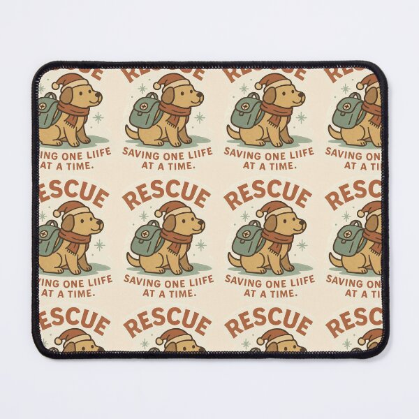 Item preview, Rescue – Saving One Life At A Time designed and sold by Tiny Joy World.
