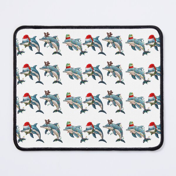 Item preview, Dolphin Christmas, Dolphin With Santa Hat, Dolphin Christmas, Dolphin Lover, Dolphin Lover Gifts designed and sold by NobelT.