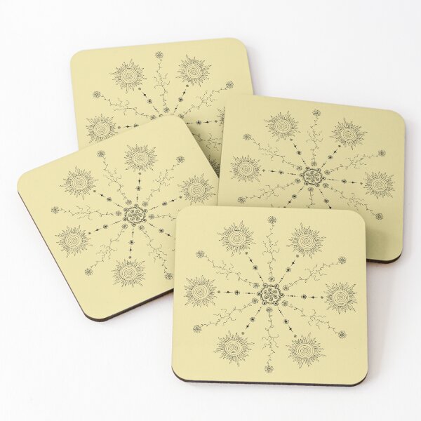 Item preview, sun, roots and flower (yellow) designed and sold by x_flowermoon.