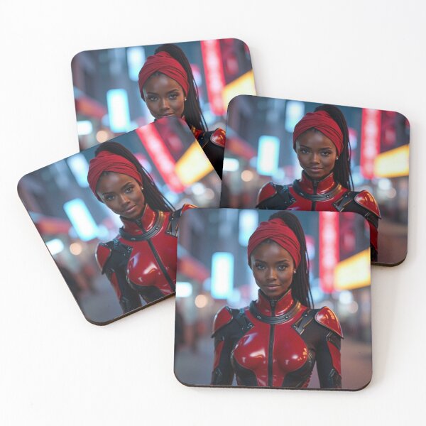 Item preview, Afrofuturist Warrior: Africa Rising designed and sold by Pulse Of Africa.