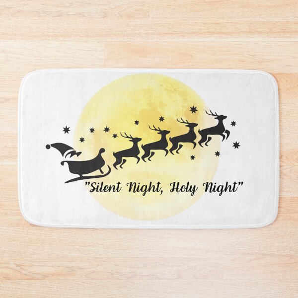 Item preview, Santa's Sleigh ("Silent Night, Holy Night") designed and sold by AivoraWear.