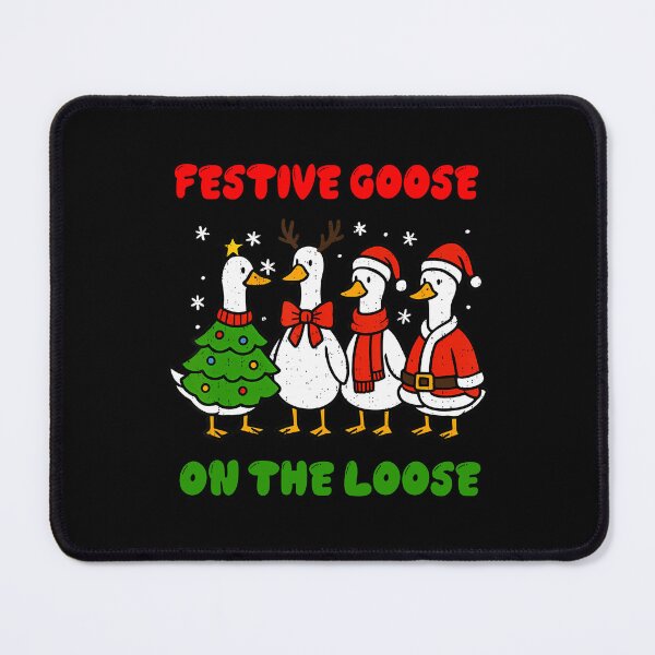 Item preview, Loose The Festive Goose On Funny Silly Goose Xmas Quote designed and sold by Rackaam777Art.