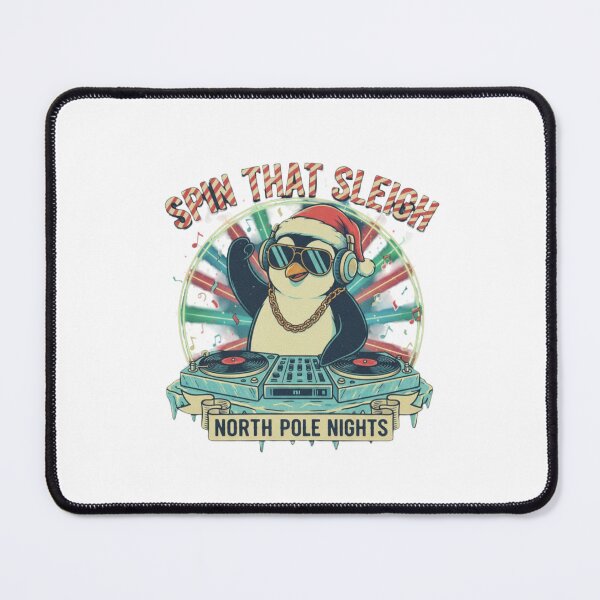 Item preview, Spin That Sleigh: DJ Penguin | North Pole Nights Christmas Party designed and sold by Yuna-verse.