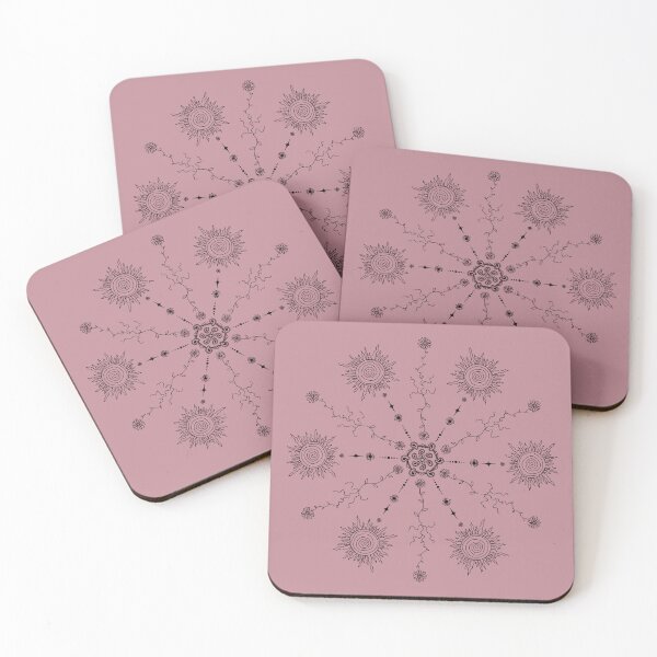 Item preview, sun, roots and flower (pink) designed and sold by x_flowermoon.