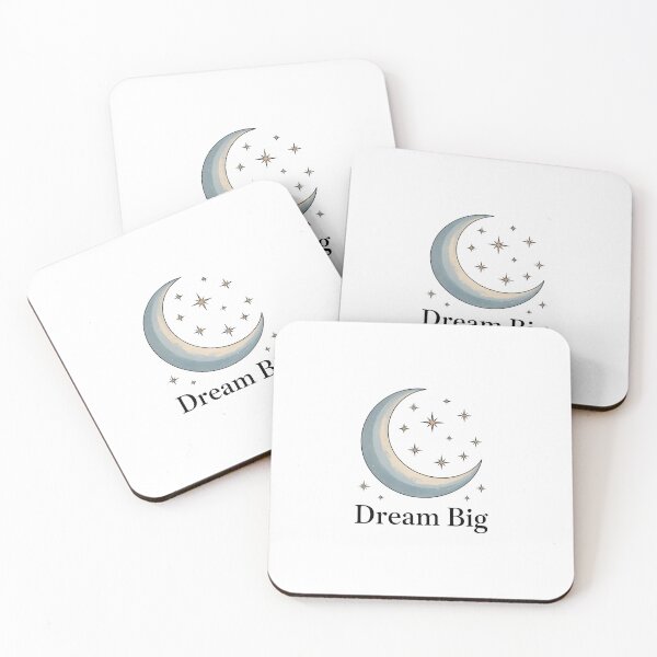 Item preview, Dream Big – Inspirational Vintage Moon and Stars designed and sold by drchzak.