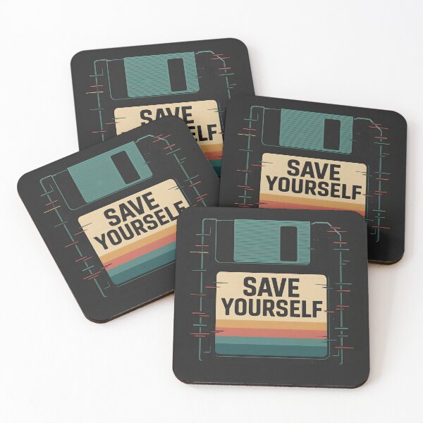 Item preview, Save yourself – floppy disk nostalgia designed and sold by Helleradi.