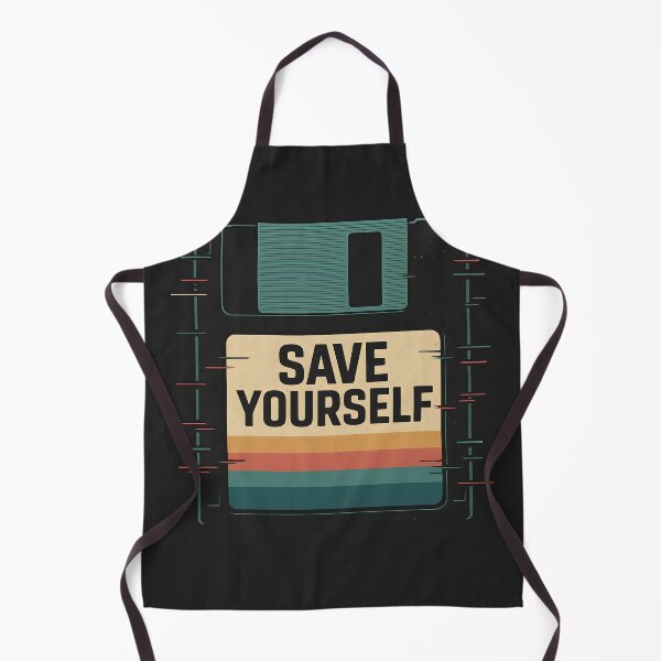 Item preview, Save yourself – floppy disk nostalgia designed and sold by Helleradi.