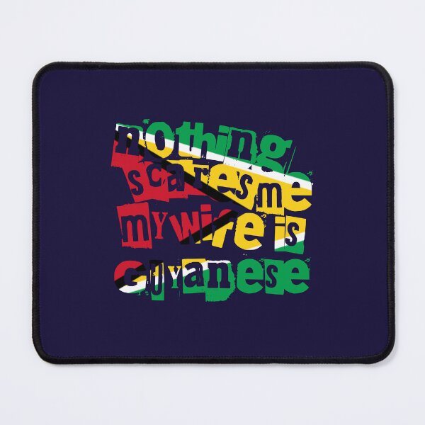 Item preview, Funny Guyana Nothing Scares Me My Wife Is Guyanese designed and sold by chrisrivait.