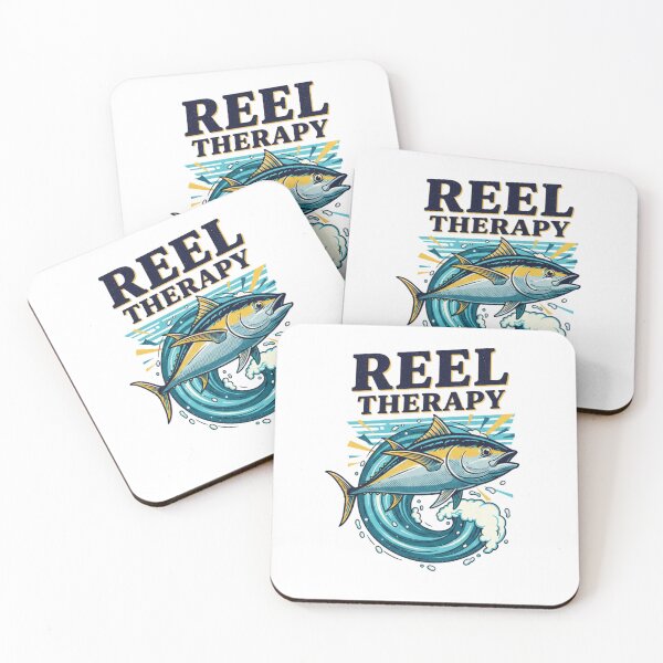 Item preview, Reel Therapy - Vintage Tuna Fishing Wave | Retro Angler's Delight designed and sold by EverBranz-stor.