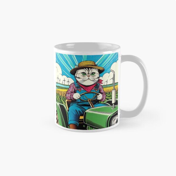 Item preview, Farmer cat designed and sold by Dogandesighn.