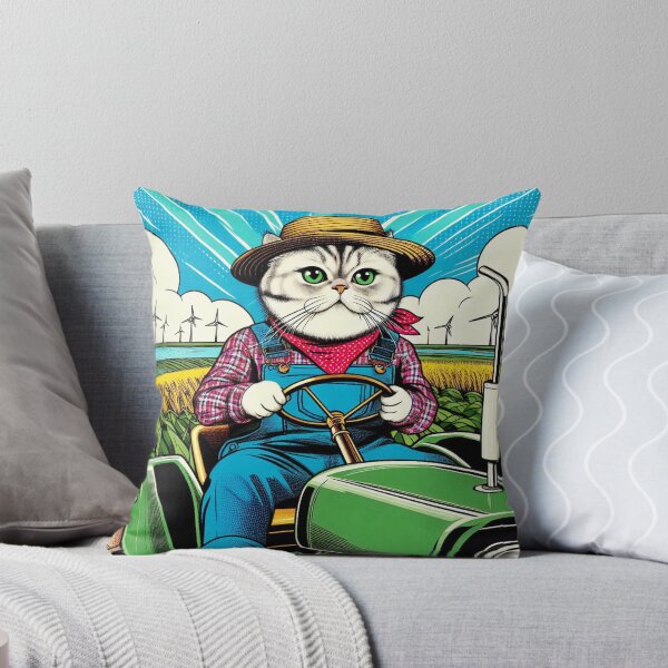 Item preview, Farmer cat designed and sold by Dogandesighn.