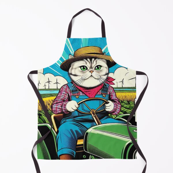 Item preview, Farmer cat designed and sold by Dogandesighn.