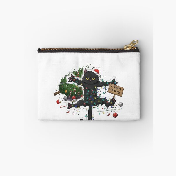 Item preview, I Regret Nothing Cat Takedown Christmas Tree designed and sold by zoughlal.