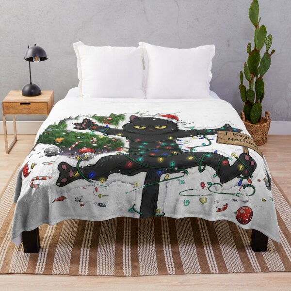 Item preview, I Regret Nothing Cat Takedown Christmas Tree designed and sold by zoughlal.