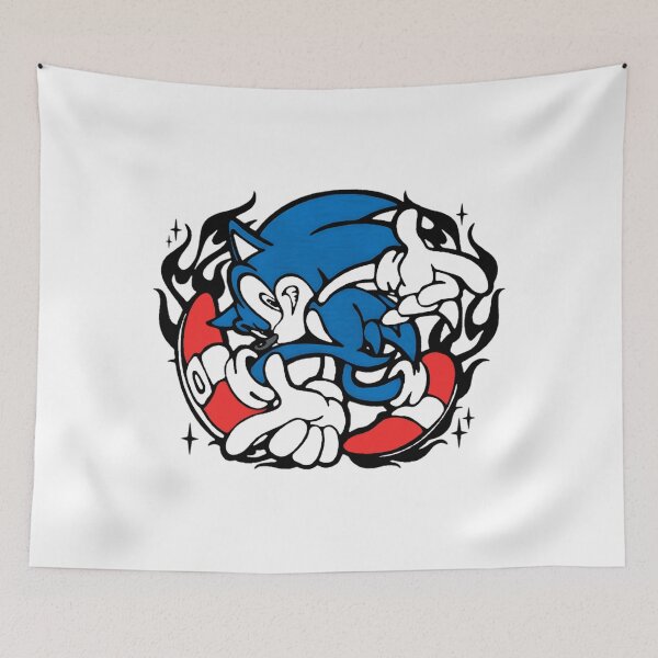 Item preview, The blue hedgehog  designed and sold by SonyShock.