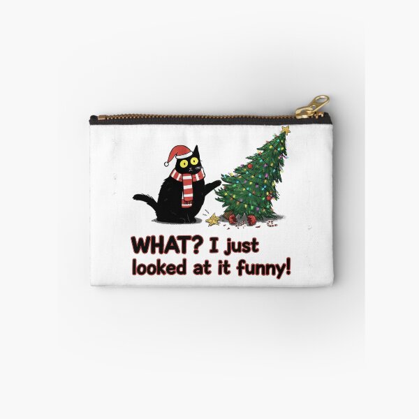 Item preview, What I Just Looked At It Funny Black Cat designed and sold by zoughlal.