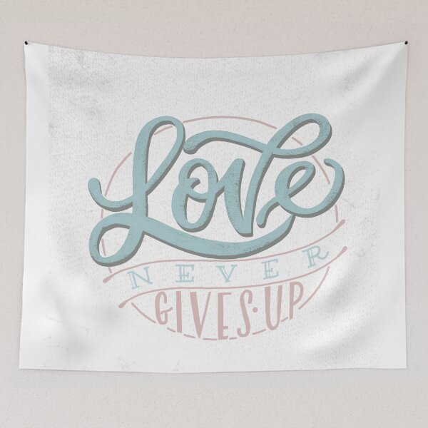 Item preview, Love Never Gives Up designed and sold by Danica  Cristine.