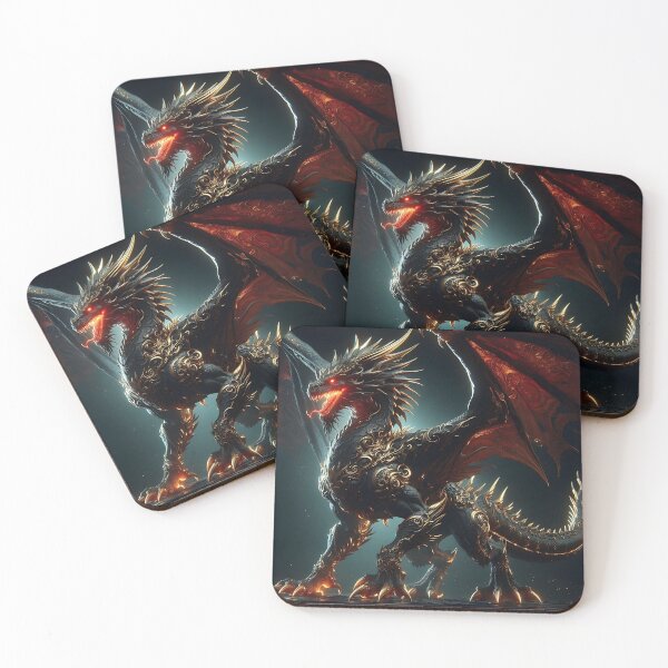 Item preview, King Gold Dragon designed and sold by GalleryBrisArt.