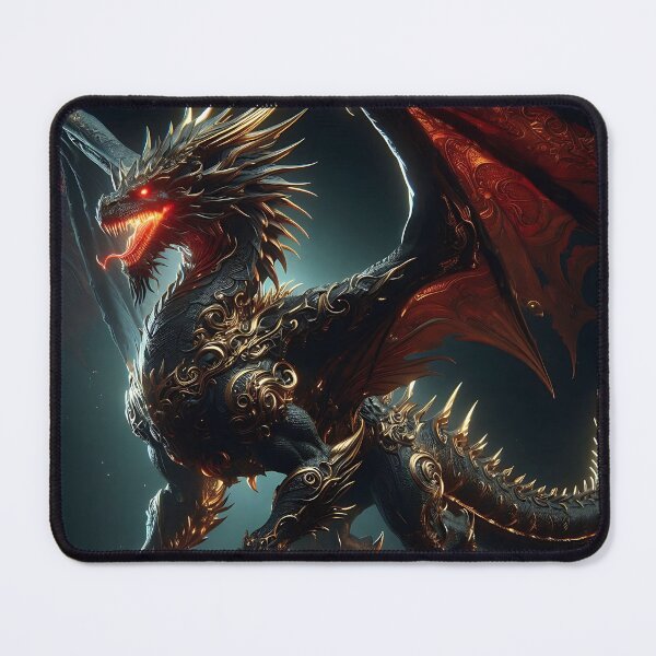 Item preview, King Gold Dragon designed and sold by GalleryBrisArt.
