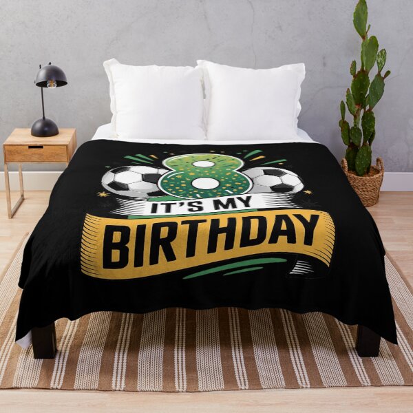 Item preview, Birthday Boy Tees 8 Soccer Its My 8th Birthday Boys Soccer  designed and sold by KonstanKoraner.