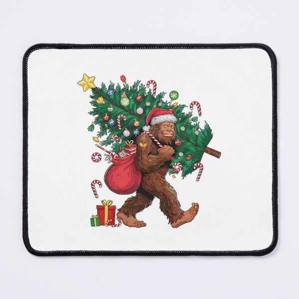 Item preview, Retro Classic Lights Tree Vintage Christmas Festive Holiday Bigfoot Christmas designed and sold by FrankyTepper.