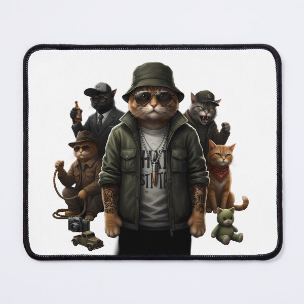 Item preview, The Gangsta Cats Urban Clan designed and sold by drintz.