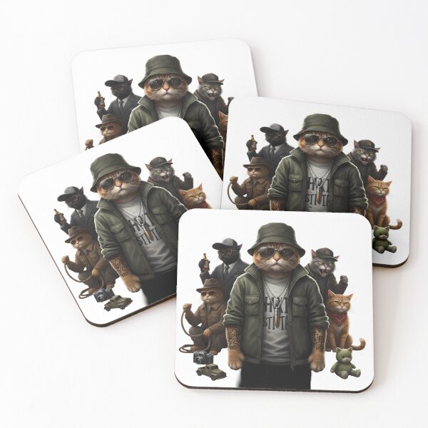Item preview, The Gangsta Cats Urban Clan designed and sold by drintz.