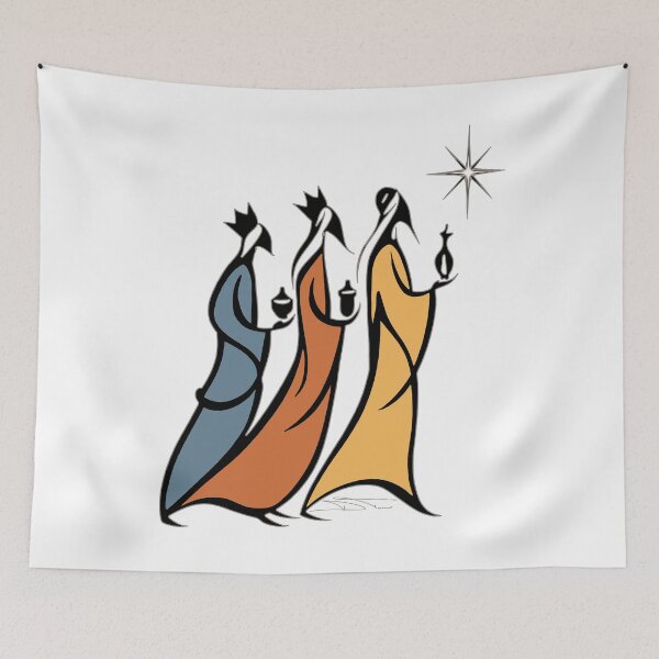 Item preview, Three Wise Men Minimalist Christmas Star  designed and sold by SoLunAgua ..