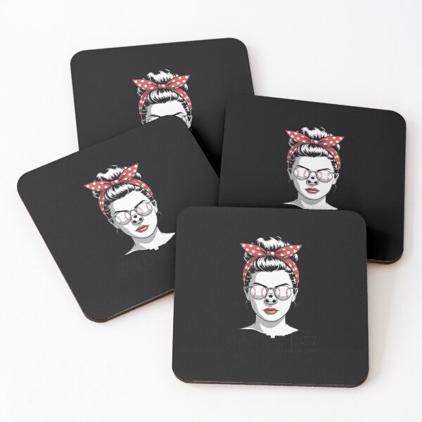 Item preview, Bleached Mom Life Soccer Messy Bun Baseball Game Day 4  designed and sold by KonstanKoraner.