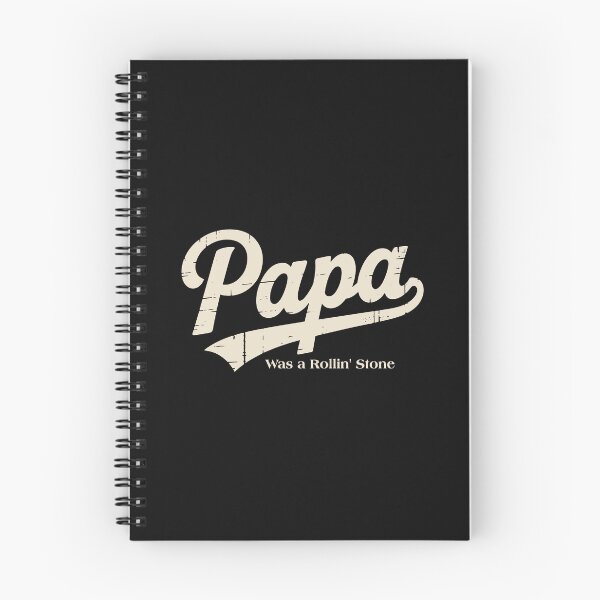 Item preview, Papa Was a Rollin’ Stone – Vintage Retro Typography Design designed and sold by TipTop GFX.