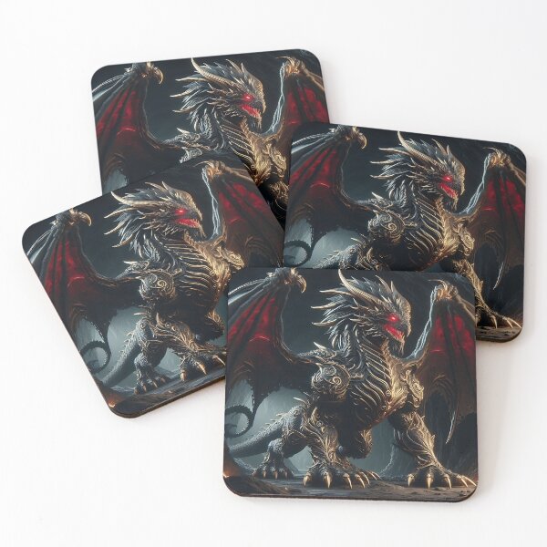 Item preview, King Gold Dragon designed and sold by GalleryBrisArt.