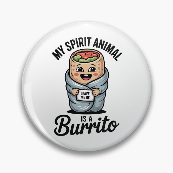 Artikelvorschau, Mein Seelentier ist ein Burrito | Lustiges Zitat für einen faulen Feinschmecker entworfen und verkauft von ThatBBStore.