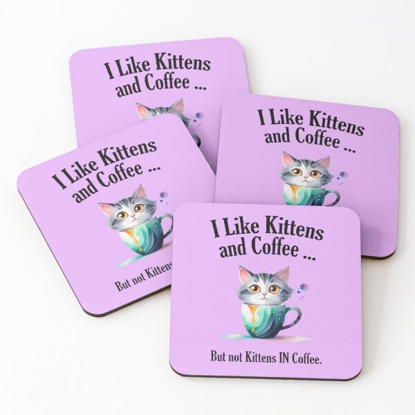 Item preview, I Like Kittens and Coffee designed and sold by RCGDesigns.
