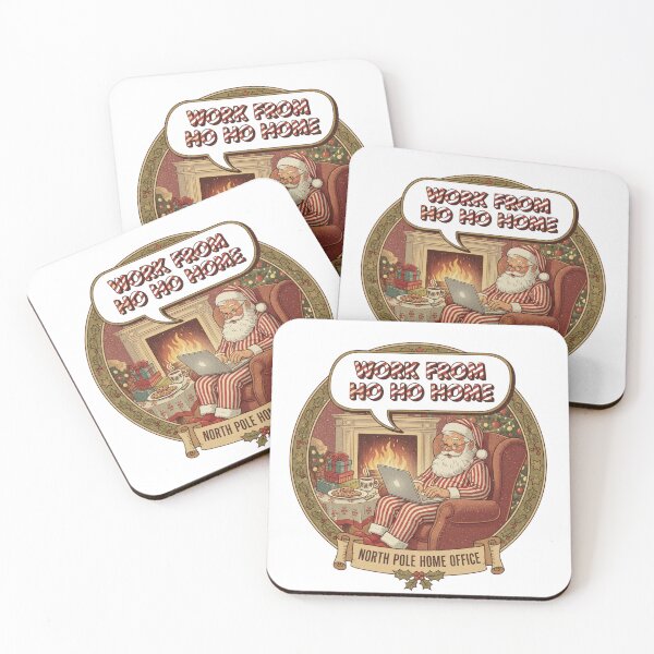 Item preview, Work From Ho Ho Home: Santa's North Pole Home Office designed and sold by Yuna-verse.
