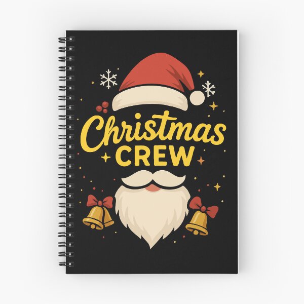 Item preview, Christmas Crew Matching Family Shirts – Fun Santa Beard & Hat Festive Holiday Design for Christmas Party & Gifts designed and sold by BrainBubbleArt.