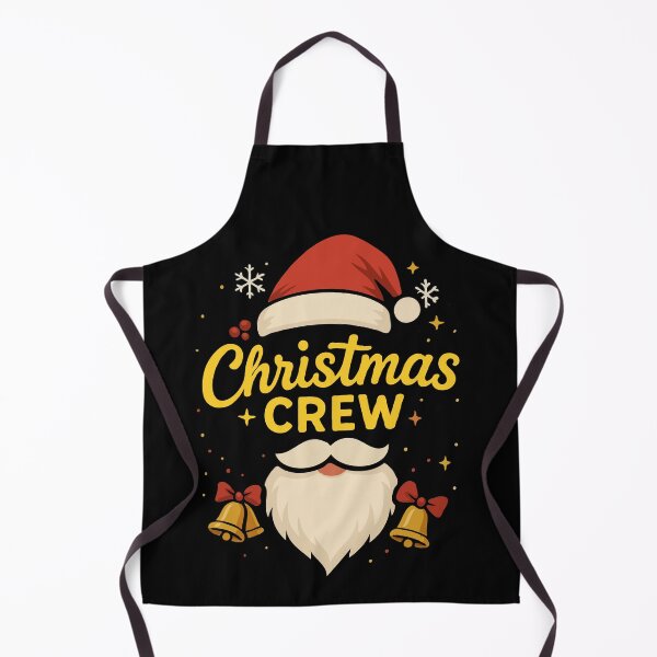 Item preview, Christmas Crew Matching Family Shirts – Fun Santa Beard & Hat Festive Holiday Design for Christmas Party & Gifts designed and sold by BrainBubbleArt.