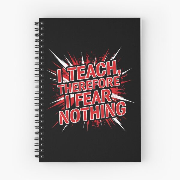Item preview, I Teach Therefore I Fear Nothing Funny Anime Teacher T-Shirt designed and sold by julimarks.