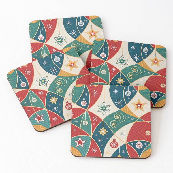 Item preview, Colorful Christmas Pattern designed and sold by trendspatterns.