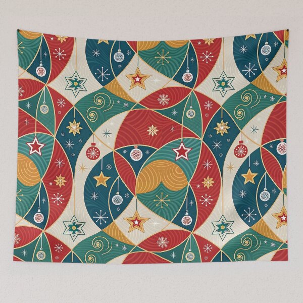 Item preview, Colorful Christmas Pattern designed and sold by trendspatterns.