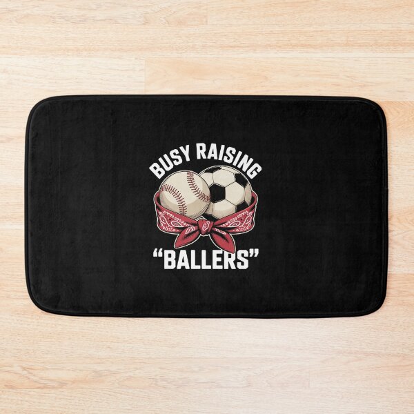 Item preview, Busy Raising Ballers Baseball Soccer Bandana Mothers Day  designed and sold by dainegilbert.