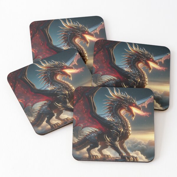 Item preview, King Gold Dragon designed and sold by GalleryBrisArt.