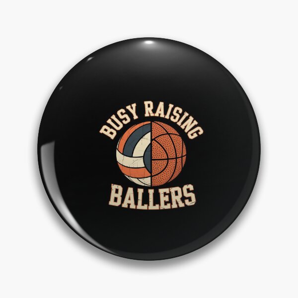 Item preview, Busy Raising Ballers  Volleyball Soccer Basketball Mom  designed and sold by dainegilbert.