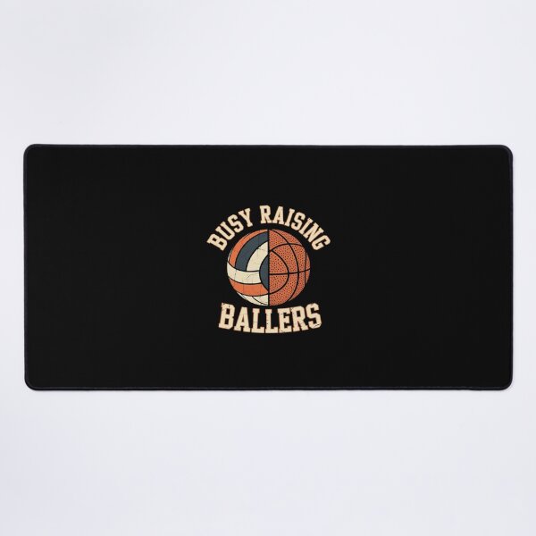 Item preview, Busy Raising Ballers Volleyball Soccer Basketball Mom designed and sold by dainegilbert.